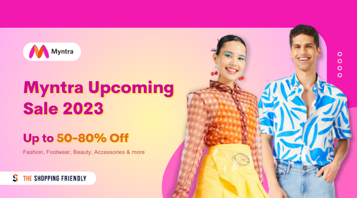 Myntra upcoming sale