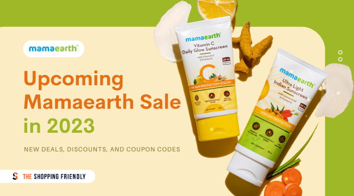 Mamaearth upcoming sale