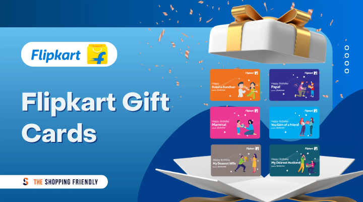 Flipkart Gift card - The Shopping Friendly