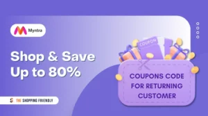 Myntra Returning Customer Coupons
