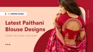 Marathi Paithani Blouse Designs