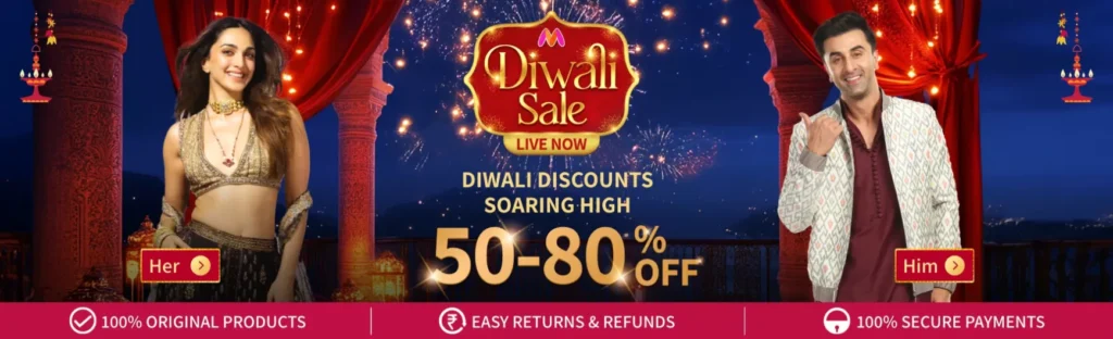 Myntra Diwali Sale