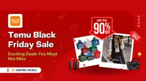 Temu Black Friday Sale