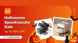 Temu Spooktacular Sale