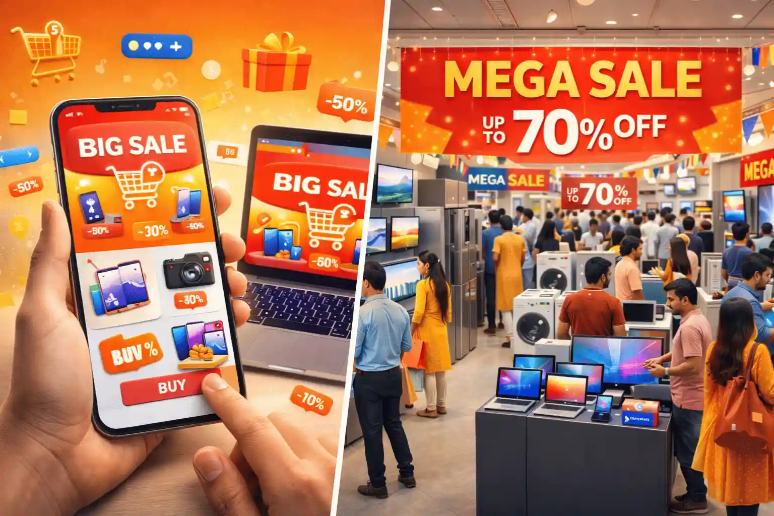 offline store vijay sales upcoming sales 2026