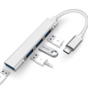 Sounce 4 in 1 Portable USB C Hub – White