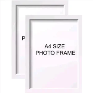 A4 Document Photo Frame White – Pack Of 2