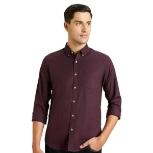 Men’s Stylish Solid Fresh Casual Shirt