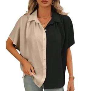 Women’s Short Sleeve Button-Down Shirt
