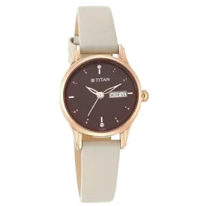 Titan Analog Brown Dial Women’s Watch