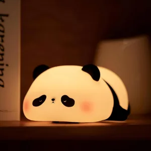 Lying Panda Night Light – Soft Silicone