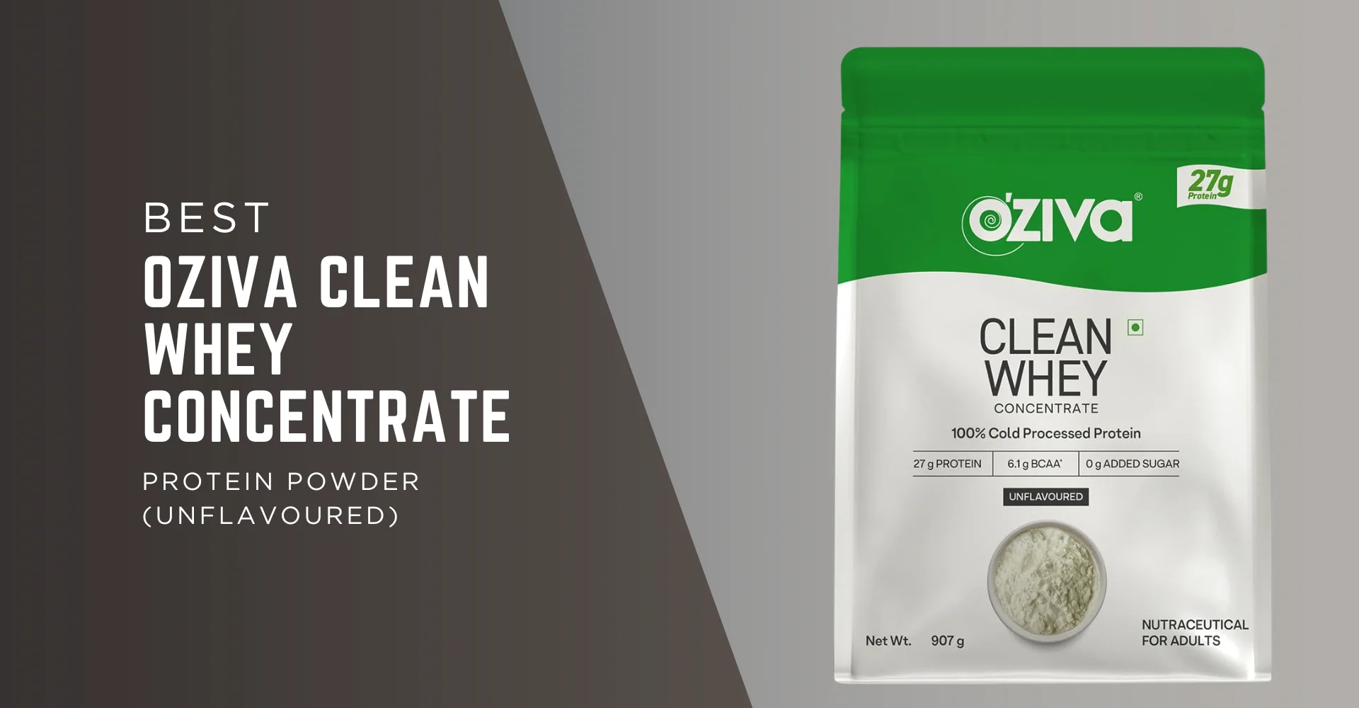 OZiva Clean Whey Concentrate
