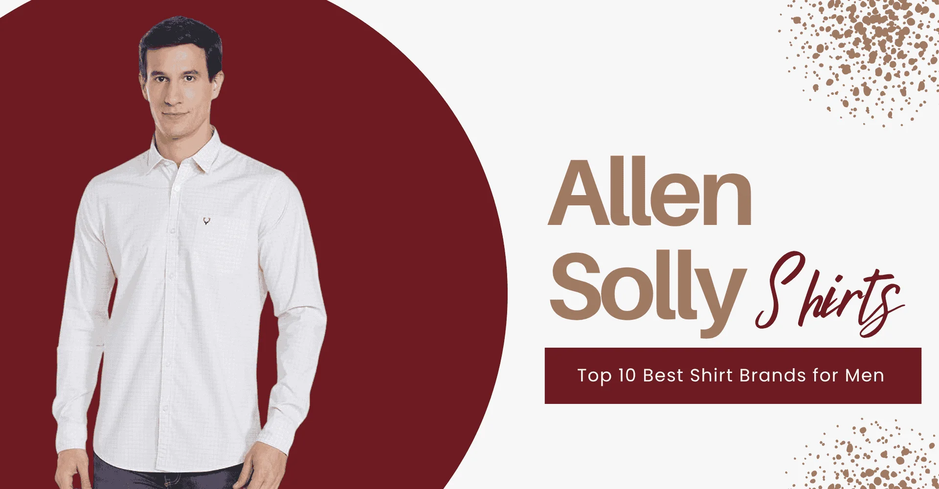 Allen Solly Shirts - Top 10 Best Shirt Brands for Men
