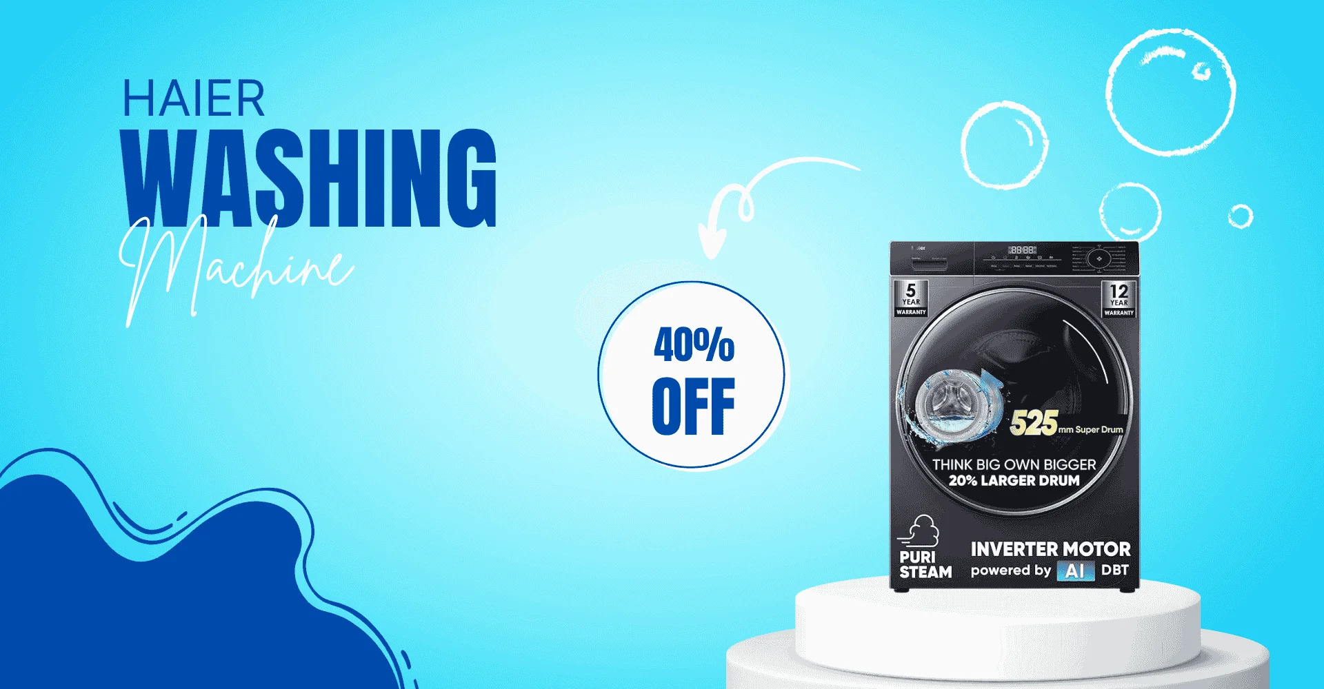 Haier Washing Machine
