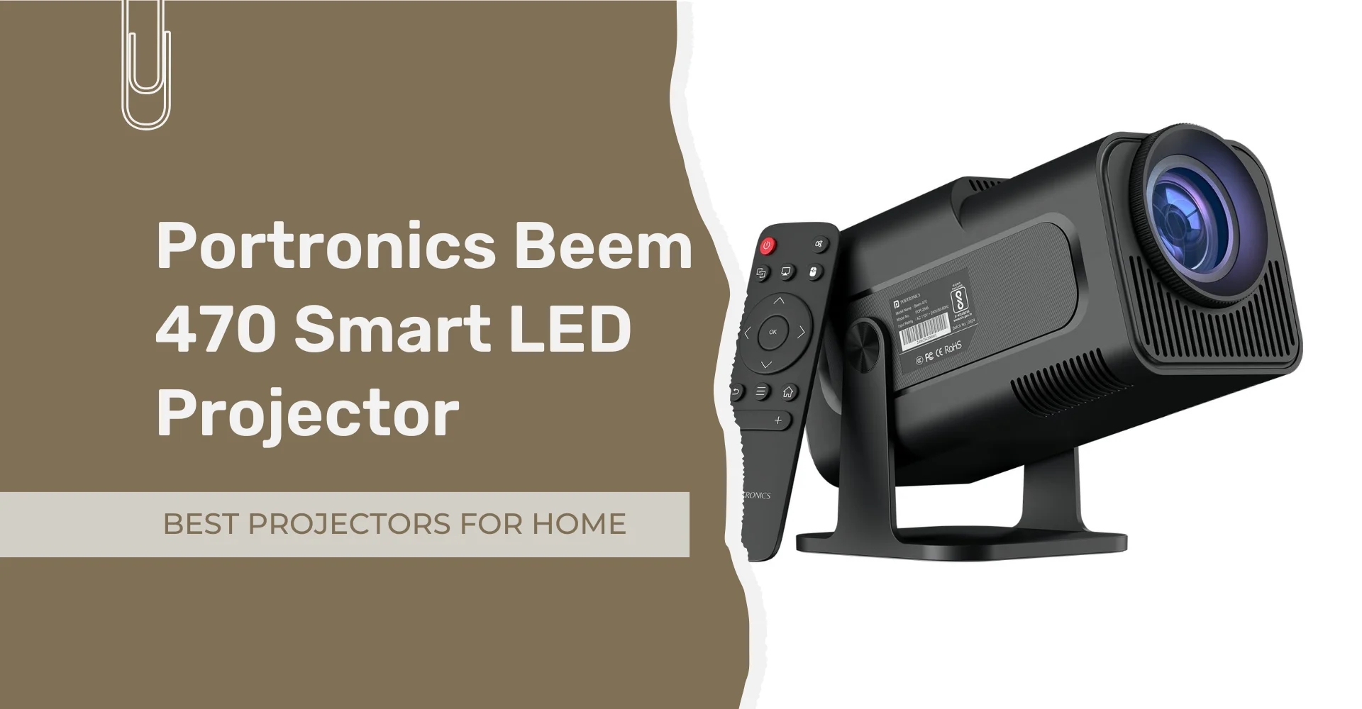 Portronics Beem 470 Smart LED Projector
