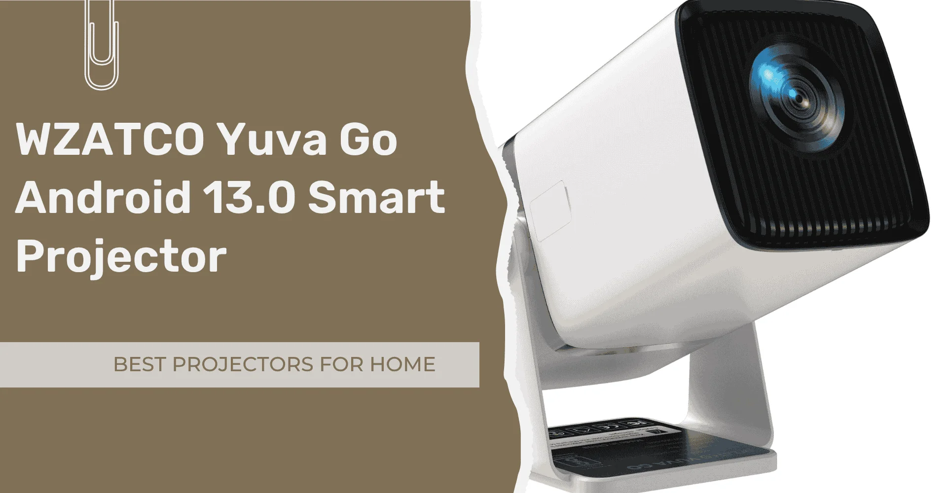 WZATCO Yuva Go Android 13.0 Smart Projector