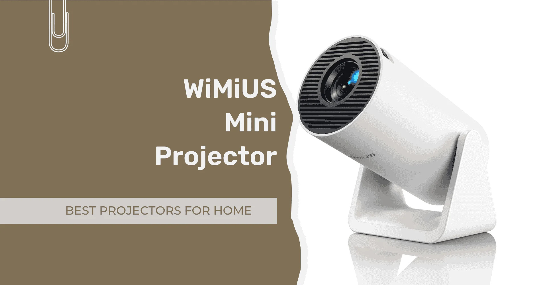 WiMiUS Mini Projector