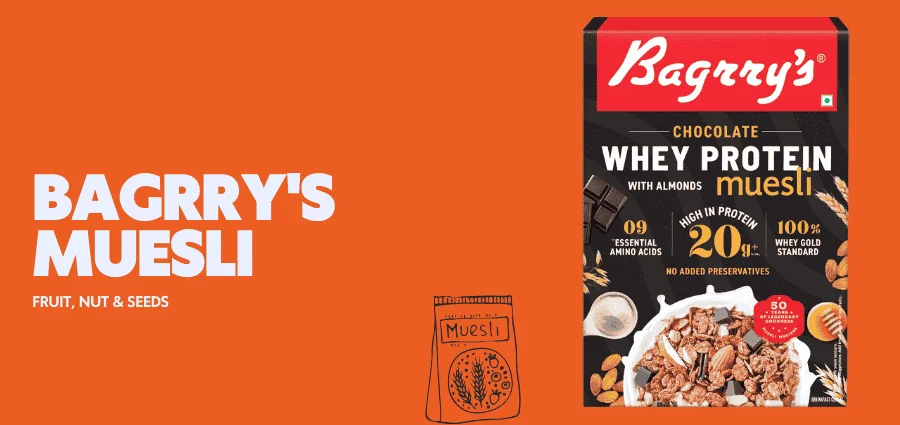 Bagrry's Muesli Fruit, Nut & Seeds