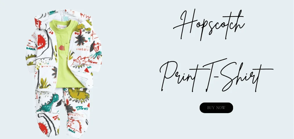 Hopscotch Print T-Shirt