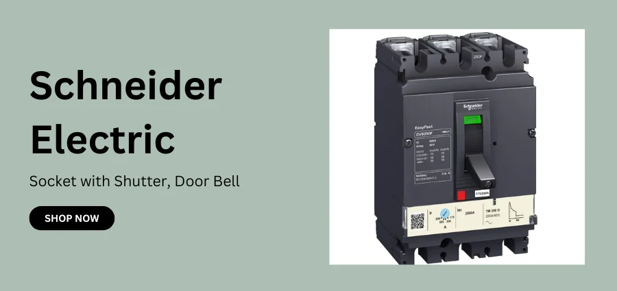Schneider Electric Socket with Shutter