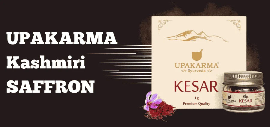 UPAKARMA Kashmiri SAFFRON