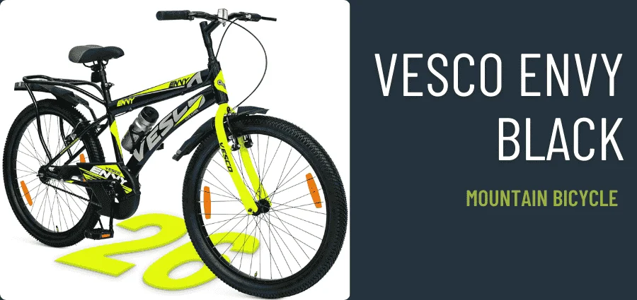 VESCO Envy Black Mountain Bicycle