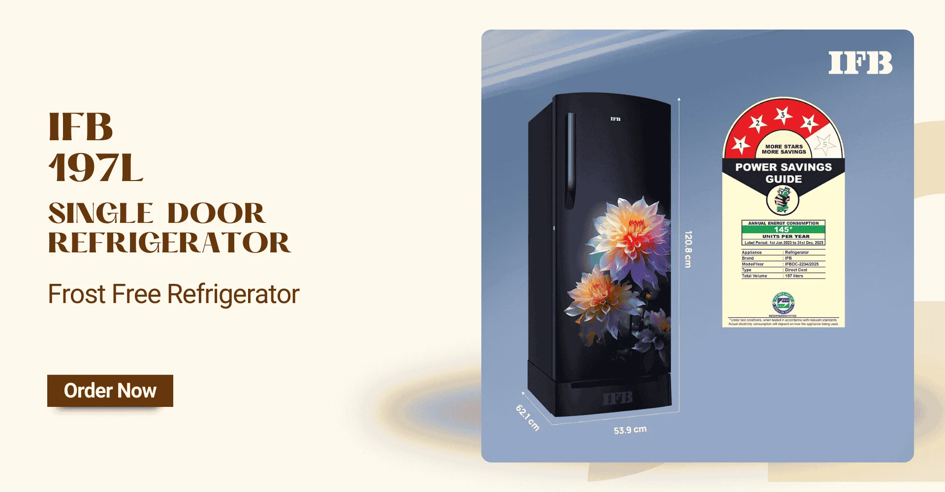 ifb Single Door Refrigerator