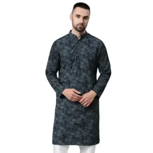 Men’s Cotton Regular Fit Long Regular Kurta