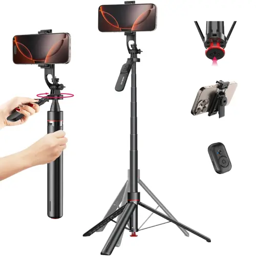Mobilife 70 Inch Selfie Stick Auto Open Tripod