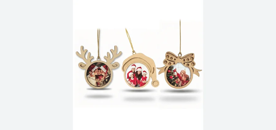 Personalised Christmas Photo Hanging