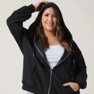Women Regular Fit Hoodie with Pockets