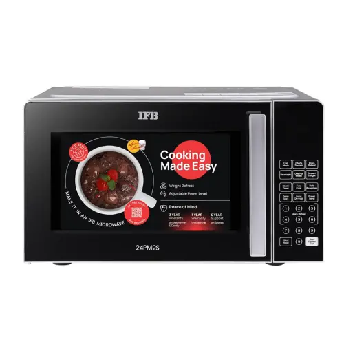 IFB 24L Solo Microwave Oven with Cook Menus