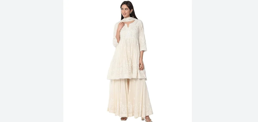 Classic White Ethnic Wear