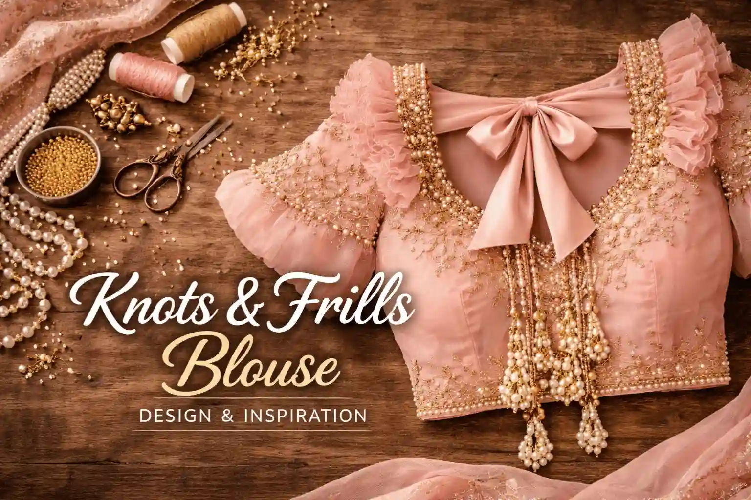 Knots and Frills Blouse