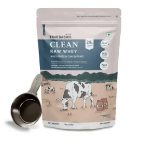 Clean Raw Whey Concentrate 1Kg Unflavoured