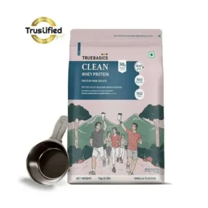 Clean Whey Protein (Isolate) 1Kg Vanilla