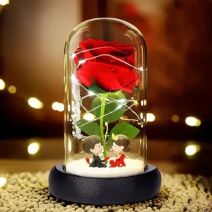 Red Artificial Flower, Unique Gifts for Women