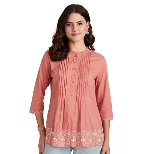  Myx Women Cotton Regular Fit Casual Kurti