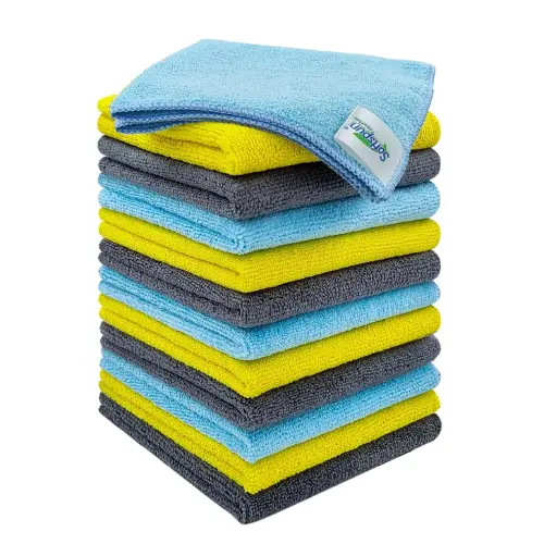 Microfiber Cleaning Cloths, 12pcs 30x30cms