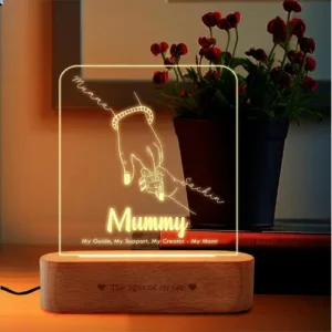 Engraved LED Lamps Mother’s Day Gifts