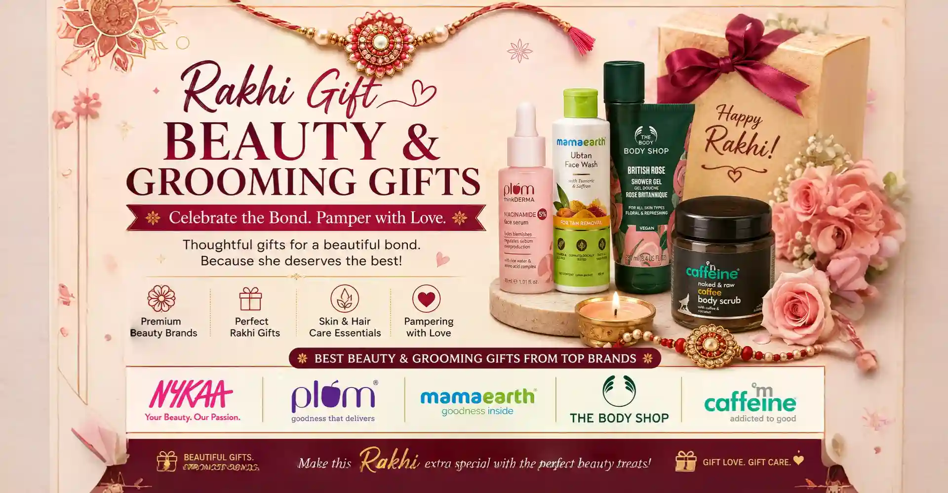Raksha Bandhan Beauty & Grooming Gifts