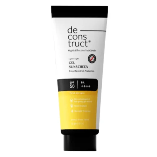 deconstruct Gel Sunscreen SPF 50 PA++++ 