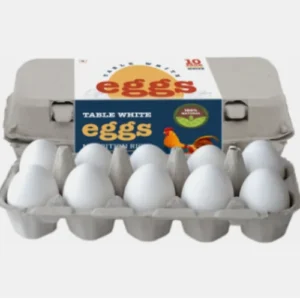Dr.hen Table White Eggs (10 Units)