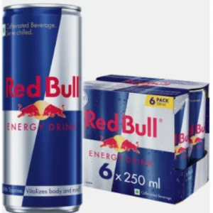 Red Bull Energy Drink (6×0.25 L, Original Flavored)