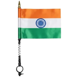 TOMUNCLE Indian Bike Flag 38.1 cm x 33.0 cm (Cotton)
