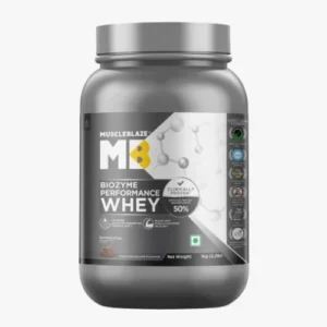 MuscleBlaze Biozyme Performance Whey, 1 kg