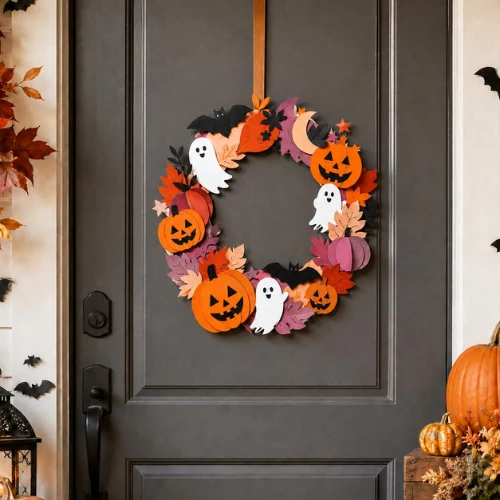 Party Propz Diy Wreath Cutout For Halloween